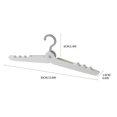 thumbnail image 4 of Birdeem Folding Clothes Hanger Portable Travel Multi Functional Plastic Clothes Hanger, 4 of 10