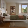 thumbnail image 3 of Lit Plateforme Bas en Bois Valencia Simple TG avec Pied de Lit Assorti en Blanc, 3 of 13
