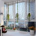 thumbnail image 2 of XZNGL Sheer Curtain Door Window Curtains Tulle Door Window Curtain Drape Panel Sheer Scarf Valance, 2 of 6