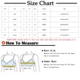 thumbnail image 2 of Xfvqtps Womens Bras Wireless Solid Color Adjustable Spaghetti Strap Elastic Pullover Comfortable Breathable Daily Bras Black, 2 of 5