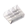 thumbnail image 2 of Decodeary Office School Pencil Holder Tabletop Multifunctional Pen Tapes Storage Rack Multiple Layers Stationery Organizer Type A Silver 1Set, 2 of 6