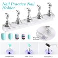 thumbnail image 1 of WIFKLSIIPG Acrylic Nail Display Stand Nail Tip Holder Nail Practice Stand Fingernail, 1 of 1