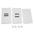 thumbnail image 2 of Foldable Storage Bins with Lids, Plastic 4 Wheels Folding Stackable Storage Bins with Doors, Collapsible Storage, 2 of 8