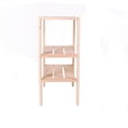 thumbnail image 5 of Adwood Pine 3 Shelf Pine Wood Storage, 5 of 5