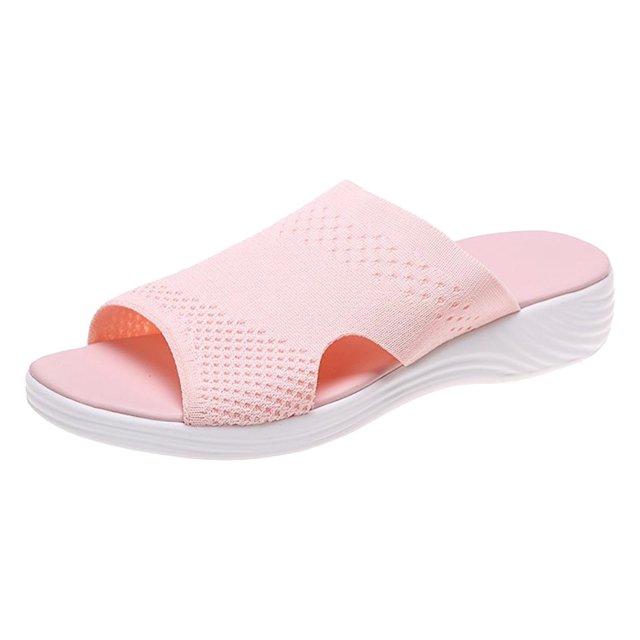 New Style Casual Women's Sandals And Slippers With Flat Bottom For Outer