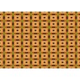 thumbnail image 1 of Ahgly Tapis Rectangulaire Lavable en Machine Intérieur Transitionnel Brun Selle, 8 Pieds x 10 Pieds, 1 of 7