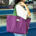 thumbnail image 1 of Latrodar Reusable-Grocery-Bags-Foldable-Machine-Washable-Reusable-Shopping-Bags Colorful Large Folding Reusable Bags Zipper Storage Pouch Lightweight Poly Womens Gifts for Christmas, 1 of 5