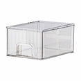 thumbnail image 1 of SLYNSHome Clear Stackable Storage Drawer,Acrylic Drawer Cosmetic Organizer,Plastic Organizer for Dresser,Under,Kitchen Cabinet,Pantry,Home Organization and Storage, 1 of 7