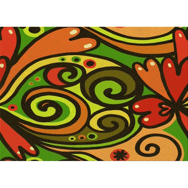 Ahgly Tapis Rectangulaire Lavable en Machine Intérieur Transitionnel Brun Doré Foncé, 4 Pieds x 6 Pieds