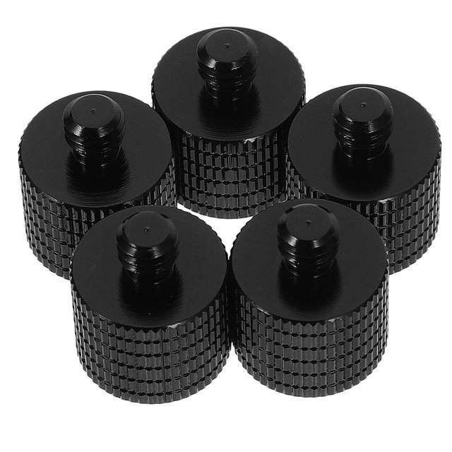 5PCS Camera Screw Adapters Camera Mount Screws Aluminum Alloy 1/4 To 3/8 Tripod Screw Adapters