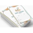 thumbnail image 2 of Inkdotpot Set Of 30Jungle Animals Baby Shower Invitations-Diaper Raffle Tickets And Baby Shower Book Request Cards Gender Neutral Invites Its A Boy Its A Girl, 2 of 8