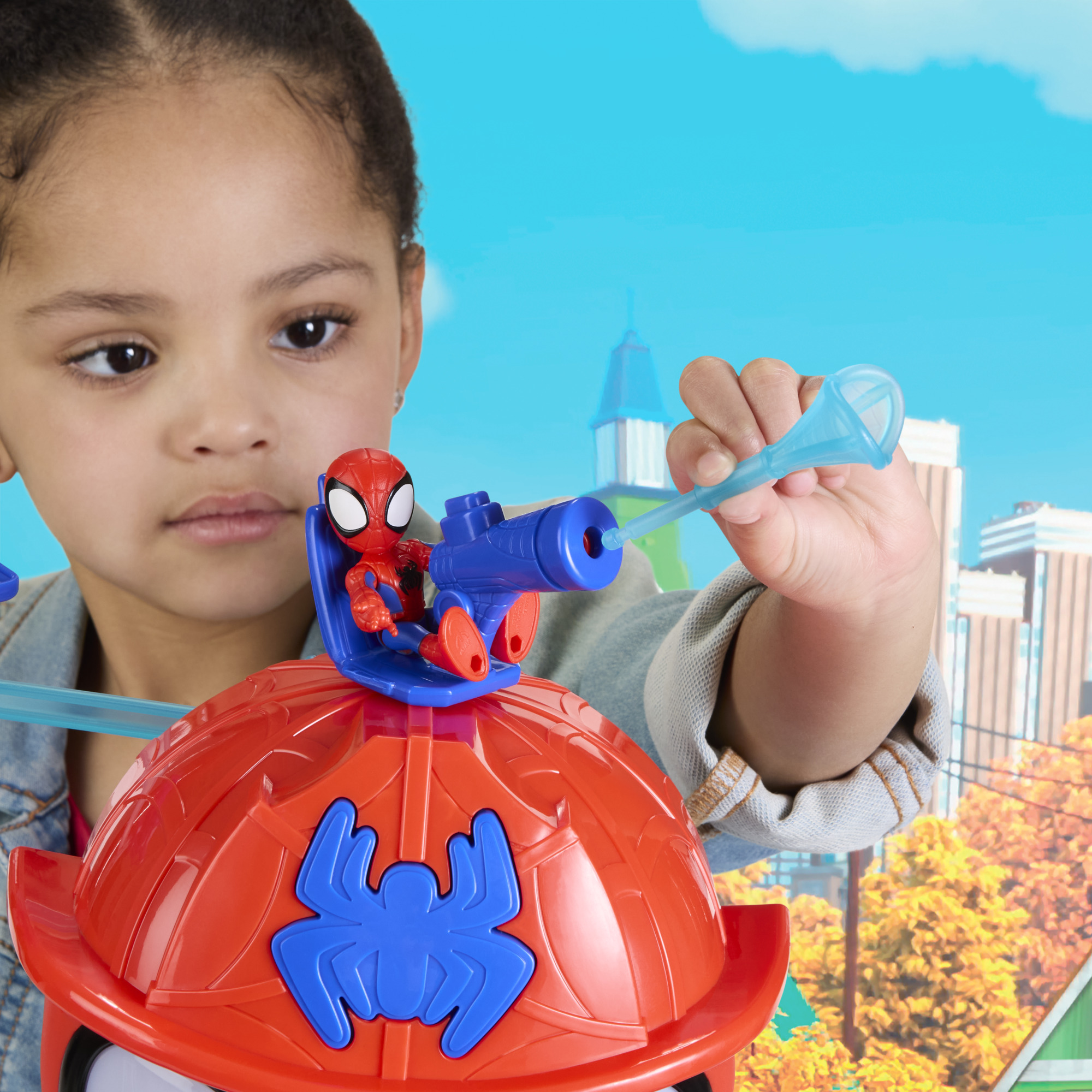 Marvel Spidey et ses Amis Extraordinaires QG Rescue-Webs, coffret pour enfants, dès 3 ans