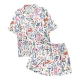 thumbnail image 4 of GDREDA Ensemble de Sommeil pour Femmes Dames Mode Décontractée Lapin de Pâques Impression Numérique 3D Pyjama Court Combinaison de Pyjama Femmes Ensembles de Pyjama pyjamas Rose,TTG, 4 of 4