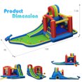 thumbnail image 3 of Costway Inflatable Kid Bounce House Slide Climbing Splash Pool Jumping Castle, 3 of 9