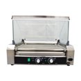thumbnail image 1 of INTBUYING Machine Automatique de Bouillotte Hot-Dog à Neuf Tubes Machine de Grillade pour Saucisses, 1 of 10