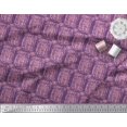 thumbnail image 3 of Soimoi Purple Rayon Crepe Fabric Brush Stroke Abstract Decor Fabric Printed Yard 46 Inch Wide, 3 of 3