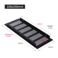 thumbnail image 1 of Bgsha 100mm Aluminium Rectangular Cabinet Wardrobe Air Vent Grille Ventilation-Cover, 1 of 4