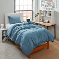 thumbnail image 2 of Byourbed Ensemble de Couette Loft Naturel Simple TG - Bleu Fumée, 2 of 4