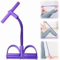 thumbnail image 1 of 21 Fitness Resistance Bands 4 Tube Pedal Ankle Puller, 1 of 7