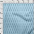 thumbnail image 3 of oneOone Tissu en Velours Bleu Clair Rétro Outils Matériel de Robe Tissu Imprimé Tissu au Mètre 58 Pouces de Large, 3 of 5