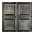 thumbnail image 2 of Great Lakes Tin Syracuse Argento Ceiling Tiles, 2ft x 2ft, 5 Pack, 2 of 6