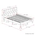 thumbnail image 2 of CorLiving Nova Ridge Upholstered Adult King Size Platform Bed Frame with Headboard- No Box Spring Required, 2 of 9