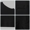 thumbnail image 4 of Haut Décontracté à Col Roulé pour Femmes de Mode Printanière pour Femmes, Paquet, Imprimé Floral, Manches Courtes, Chemises à Manches Longues pour Femmes, T-Shirt, Blouse, Haut, 4 of 6