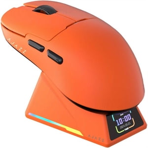 AJ159 gaming mouse , wireless, PAW3395 sensor, 3 modes, with charging base