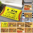thumbnail image 4 of TIELUTT Front Door Game Welcome Mat Farmhouse Front Door Decorative Baseball Welcome Mat Fuzzy Living Room Rug Carpets for Living Room 8x10 Fuzzy Throws Carpets for Living Room 6 X 9 Area Rug and Set, 4 of 4
