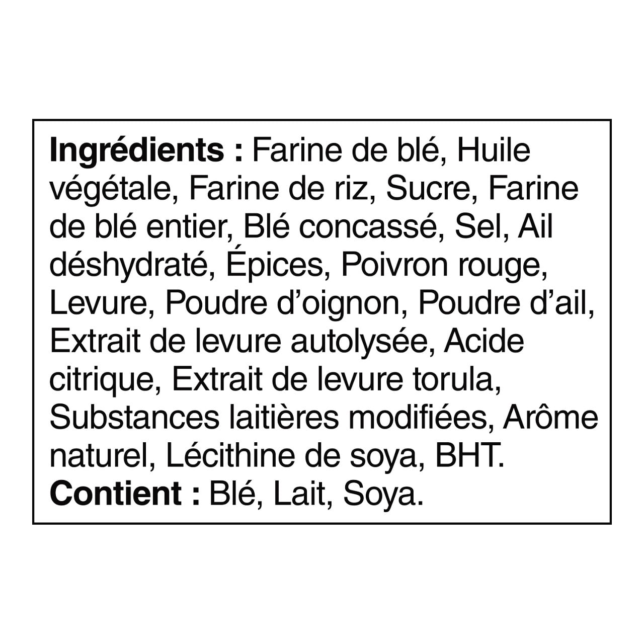 Craquelins Town House* Pain Plat Fines herbes italiennes 247 g