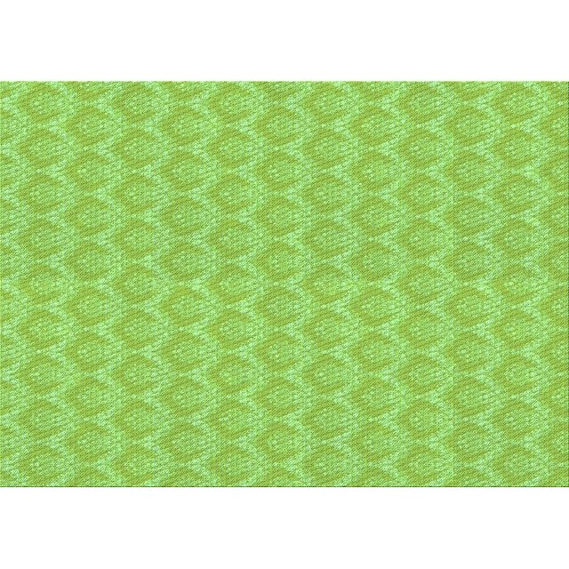 Ahgly Company Tapis Rectangulaire Lavable en Machine Intérieur Vert Transitionnel, 6 Pieds x 9 Pieds