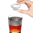 thumbnail image 3 of 3D   Ice Cube Tray Silicone Sphere Whiskey Ice Cube Mold  Black, 3 of 6