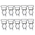 thumbnail image 2 of 10x Jarretières Réglables 20 mm pour Femmes, Bas Cuisse, Clip de Ceinture, Blanc, 2 of 5