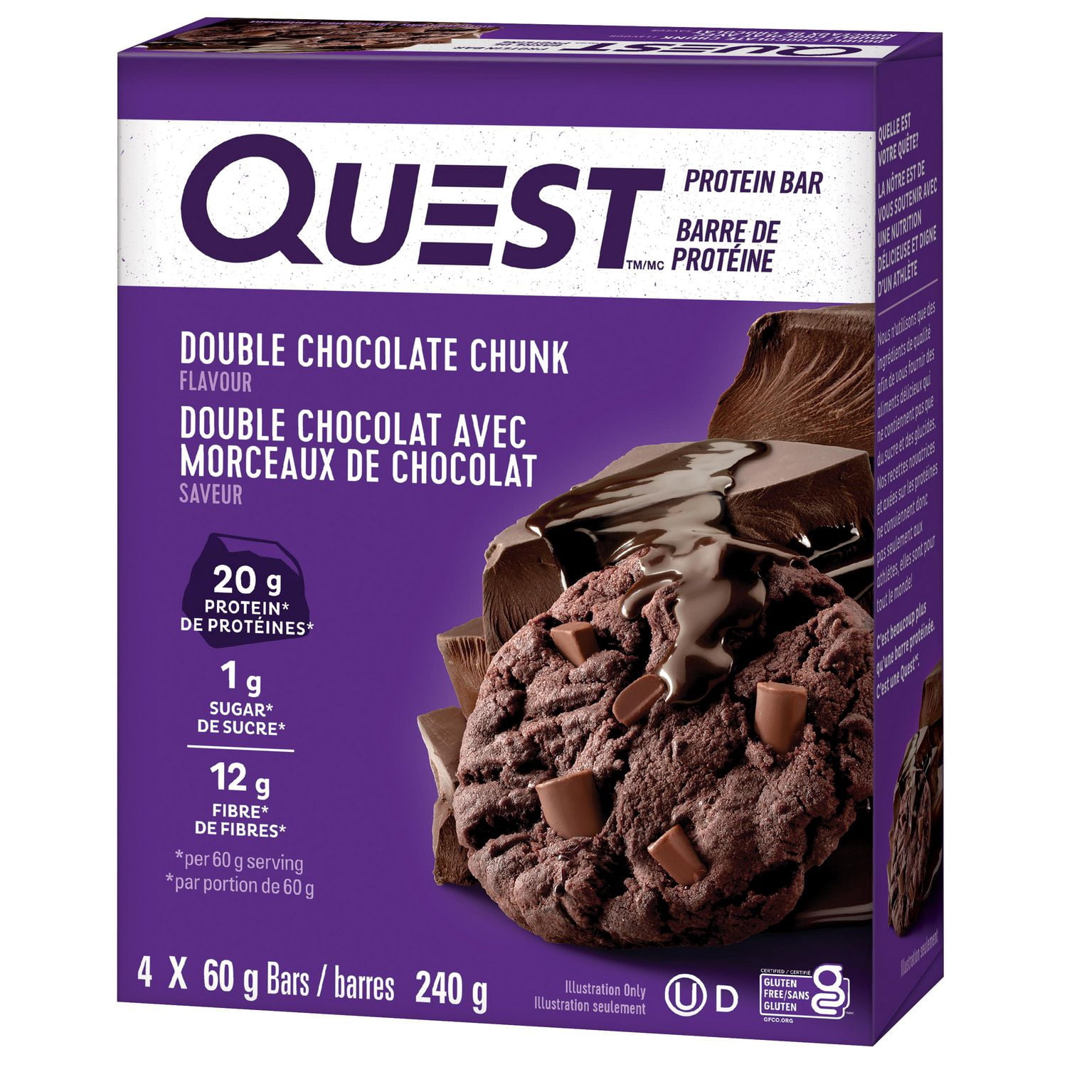 Quest Double Chocolate Chunk Protein Bar