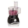 thumbnail image 1 of Hamilton Beach 8 Cup Food Processor with Stainless Steel Blades, 2 Speeds + Pulse, 450 Watts, Black, 70740G, 1 of 8