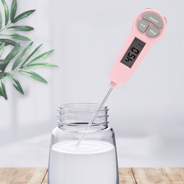 Dvkptbk Electronic Thermometers Digital Water Temperature Thermometers Milk Thermometers Food Thermometers Stainless Steel Probe Kitchen Utensils & Gadgets