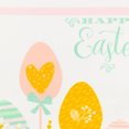 thumbnail image 4 of Northlight Striped Pastel Happy Easter Table Runner - 72" - Pink and Green Green, 4 of 5