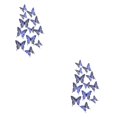 thumbnail image 1 of Transemion Glitter And Exquisite Stickers For Amazing Home Decor With Butterflies Various LK12 blue 2Set, 1 of 6