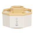 thumbnail image 1 of Pompotops 5-grid Multi-function Large-capacity Desktop Storage Box Student Office Pen Bucket Makeup Brush Holder Rotating, 360-degree Rotating Personalized Pen Holder Clearance, 1 of 3