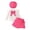 Hot Pink, variant on Ymyiu Going Home Outfit Baby Girl Casual Baby Girl 3-Piece Outfit Set: Soft Infant Top + Adorable Toddler Skirt + Cute Hat (Green,9-12 Months)