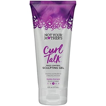 Not Your Mothers Curl Talk Sculpting Gel 6 Ounce Frizz Control (177ml)