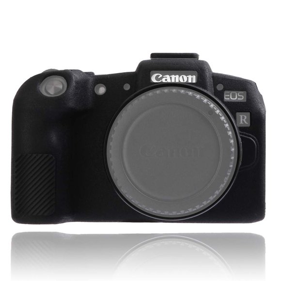 Easy Hood Étui pour Appareil Photo Compatible avec Canon EOS RP Appareil Photo Numérique Sans Miroir, Texture en Caoutchouc Silicone Souple Anti-Rayures Coque de Protection (Noir)