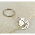 thumbnail image 2 of Key Chain Alloy Pendant Keyring Woman keyring gift Key Holder Decor Key Ring Party Wedding Gift, D1002-Son, 2 of 9