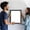 Black 5J6, variant on UsTZtai 9x7 Picture Frame, Wood Photo Frame with Mat for 6x8 Pictures, Wall Mount Display Frame for Photos and Artwork