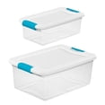 thumbnail image 3 of Sterilite 6 Quart Latching Storage Box, Stackable Bin with Latch Lid, 1 Pack, 3 of 12