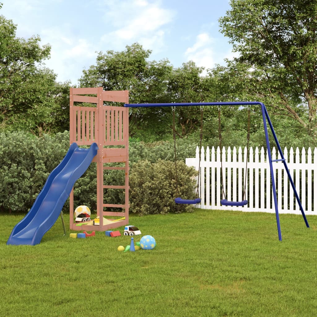 vidaXL Ensemble de Jeu Extérieur Douglas en Bois Massif