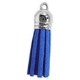 thumbnail image 1 of tredstone 28 Pieces Keychain Charms Creative Delicate Keyring Pendant Tassels Simple Handbag Decor Tassel Craft Decoration DIY Accessory Royalblue, 1 of 7