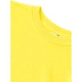 thumbnail image 2 of Hanes Boys EcoSmart Short Sleeve Tee Value 3-Pack, S, Yellow, 2 of 2