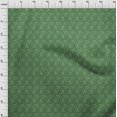 thumbnail image 4 of oneOone Polyester Spandex Green Fabric Paisley Sewing Material Print Fabric By The Yard 56 Inch Wide, 4 of 5