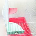 thumbnail image 3 of Plateforme d'Angle pour Hamster en Forme d'Éventail Bricolage Support pour Oiseaux Plateforme Cage pour Hamster Plateforme, 3 of 10